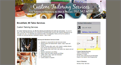 Desktop Screenshot of customtailoringservice.com